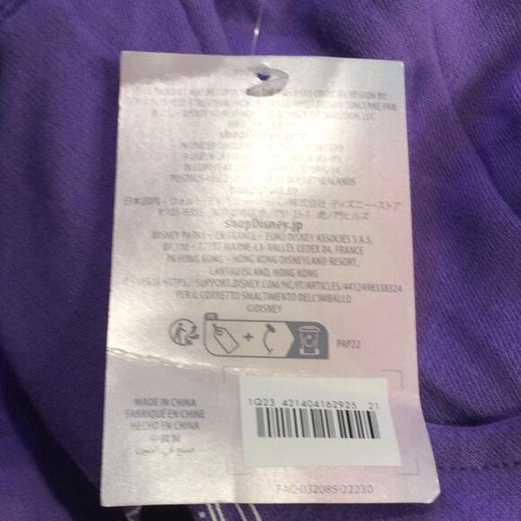 NEW Disney Parks Disney 100 Mickey Mouse Purple Jogger Pants Size XXL - Picture 6 of 7